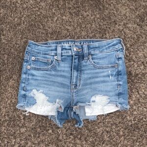 American Eagle Outfitters Women's Blue Denim Shorts size 00